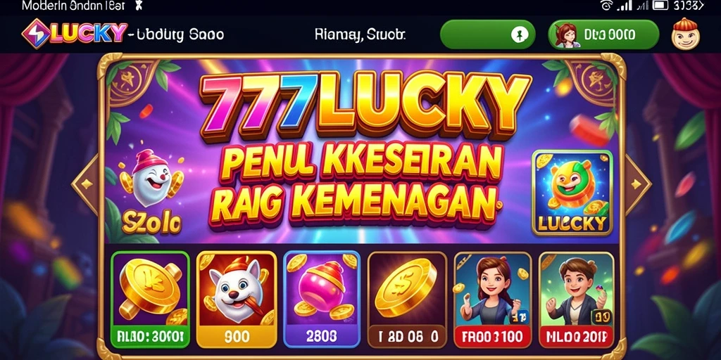 Tampilan screenshot permainan Slot yang seru dan penuh warna.