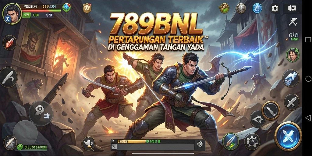 Screenshot aksi pertarungan mendebarkan di 789BNL
