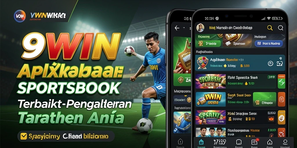 Tampilan layar utama 9WIN saat bermain Sportsbook.