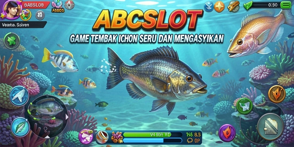 Screenshot gameplay Tembak Ikan yang menarik dan menantang di ABCSLOT.
