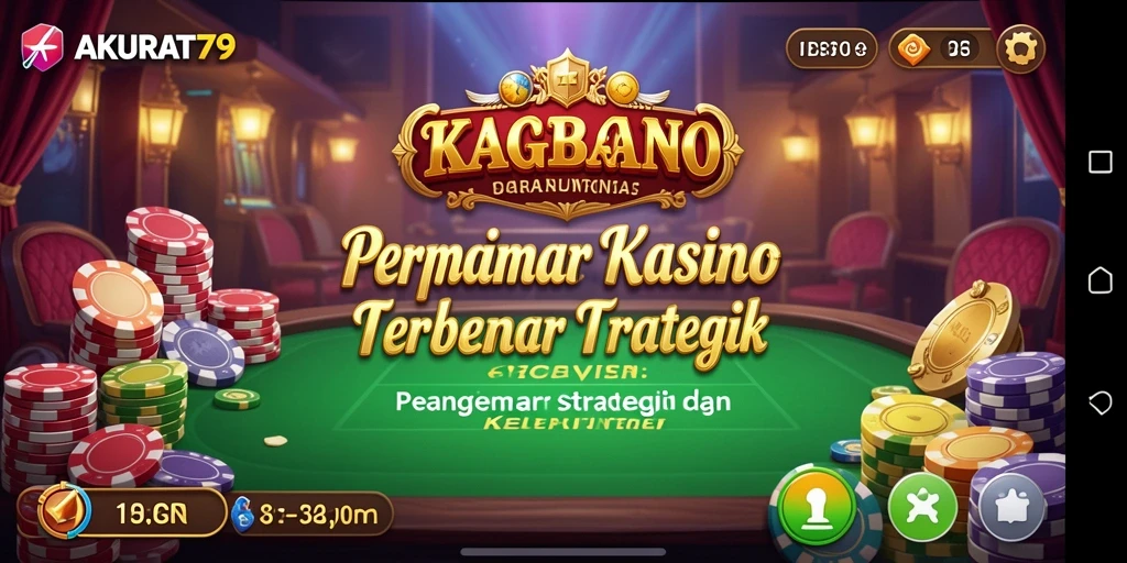 Screenshot permainan AKURAT79 menampilkan keseruan judi Kasino.