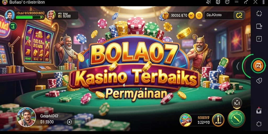 Screenshot gameplay Kasino BOLA07 menampilkan pengalaman bermain yang seru.