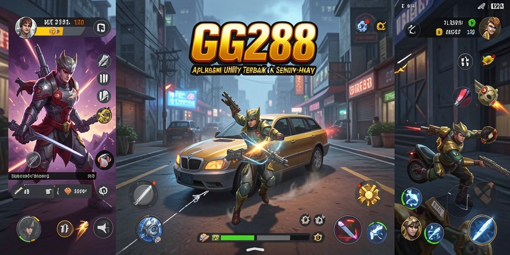 Tampilan antarmuka GG288 yang sederhana dan ramah pengguna.