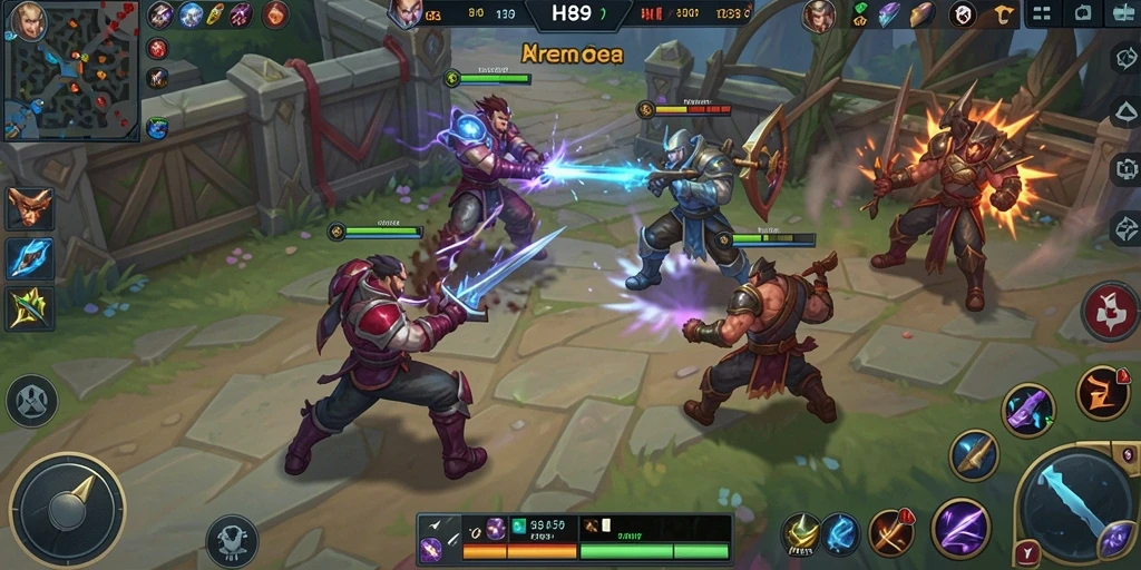 Tampilan menarik dari gameplay H89 yang seru dan kompetitif.