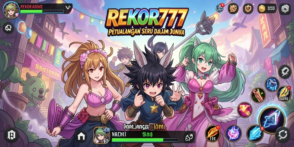 Gameplay seru dengan karakter Anime yang unik dan menarik.