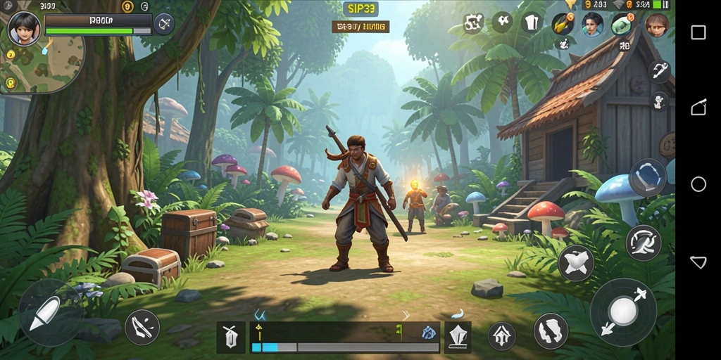 Tampilan gameplay SIP33 yang menawan dan interaktif.
