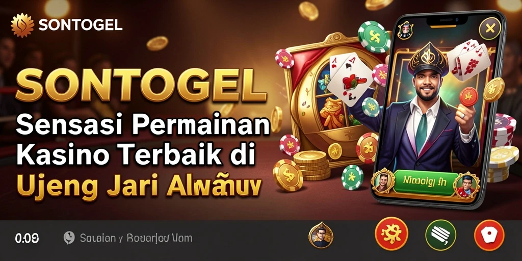 Tangkapan layar gameplay Kasino yang mendebarkan di SONTOGEL.