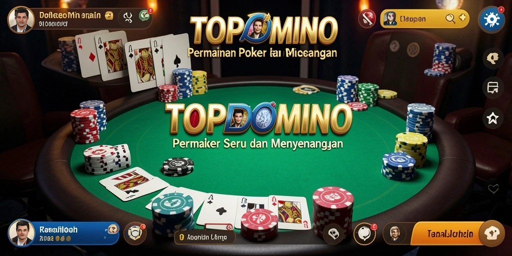 Tampilan gameplay seru dan menarik dalam permainan Poker.