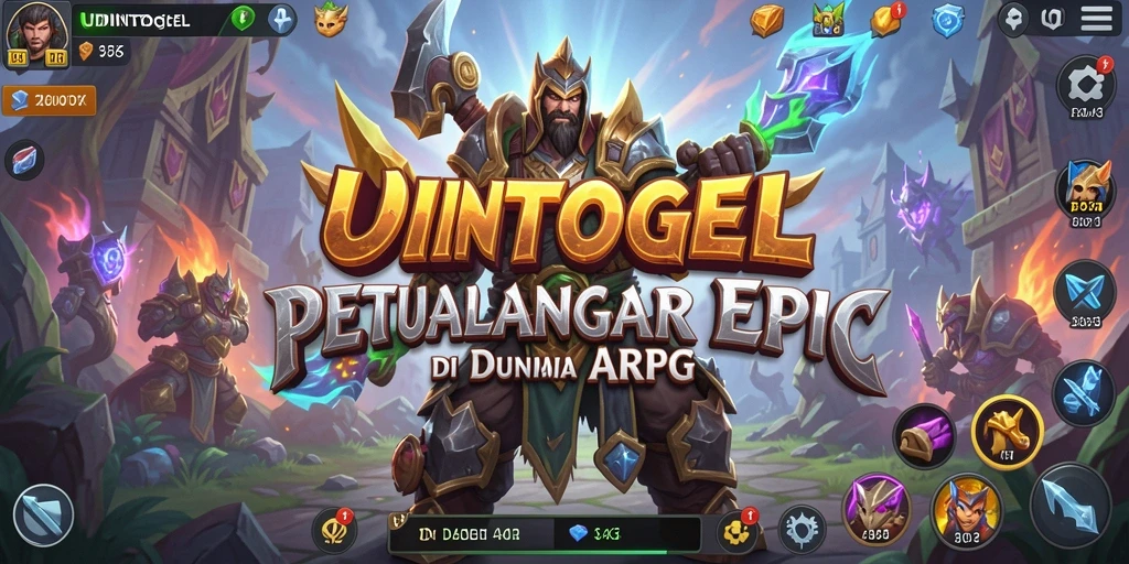 Menampilkan aksi seru dalam pertempuran ARPG di UDINTOGEL.