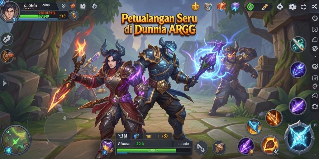 Gameplay Z18 menegangkan dan penuh aksi dalam dunia ARPG.
